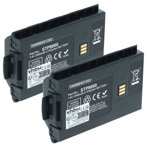 Akku für tetra stp8100 - 2x,