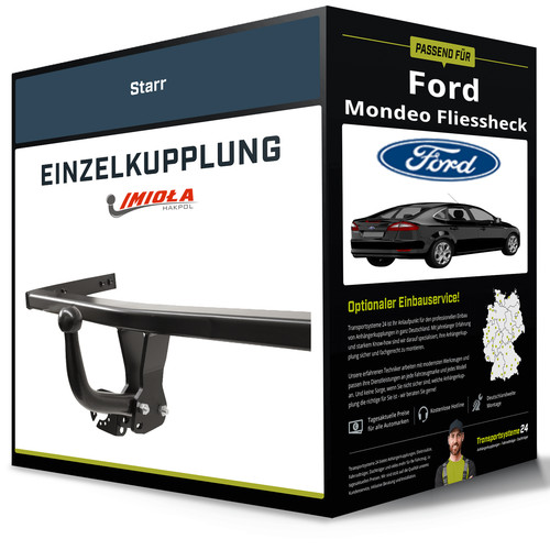 Starre anhängerkupplung für - starre,