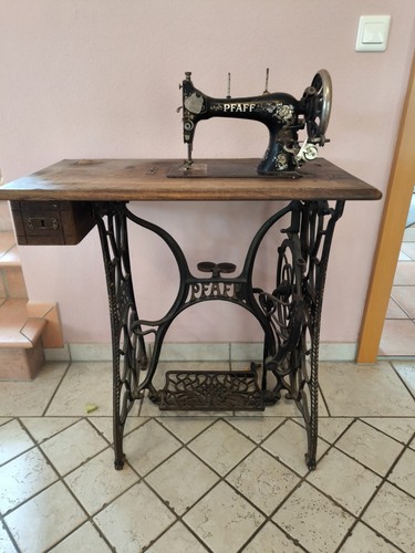 Antike pfaff tretnähmaschine - antike,