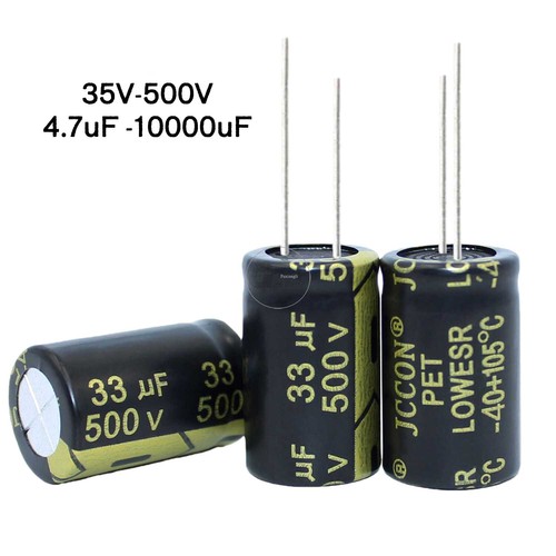 35v 500v elkos radial - elkos,