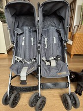 Doppel-Kinderwagen Geschwister Buggy Faltbar