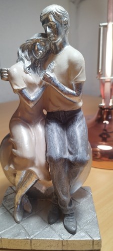 Gilde liebespaar grau silber - liebespaar,