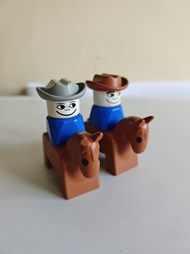 Vintage lego duplo - vintage, pferde