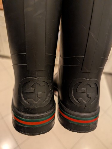 Gucci rubber boots - rubber,