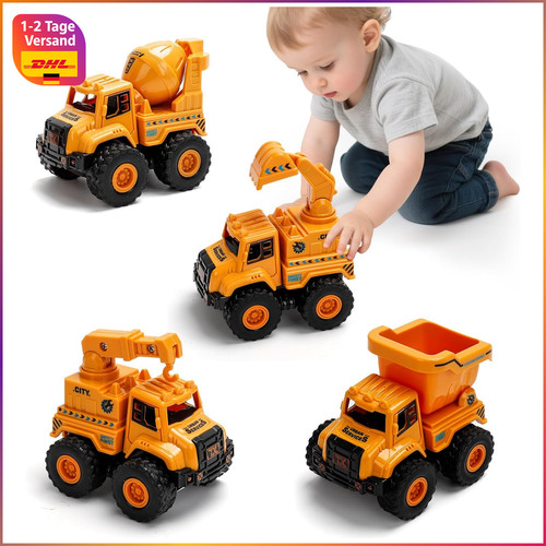 Sandspielzeug bagger 4er set - sandspielzeug,