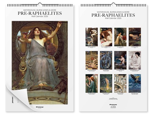 Wandkalender präraffaeliten - wandkalender,