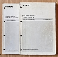 Siemens 840C/CE Bedienungsanleitung/Programmieranleitung