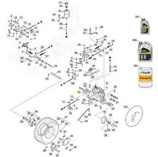 Übertragung Hinterachse
