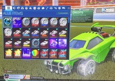 Rocket League Account with very rare Items