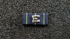 (A14-08) BW Ordensspange Navy Expert Rifleman "E" Schießabzeichen Silber