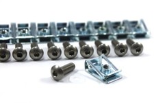 10 X Aprilia RSV Mille 1000 Rs 125 50 m5 Edelstahl Verkleidung Panel & Clips