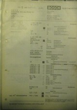 BMW Glas 3000 V8 V 8  Einstelldaten Datenblatt Service 