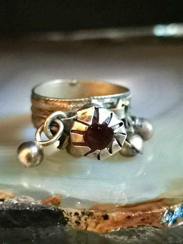 Ring alpacca farbstein - ring,