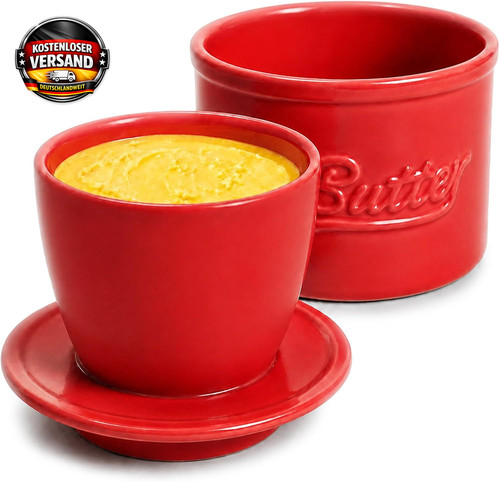 Butterdose keramik - butterdose,