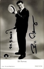 Ak Sänger Bill Ramsey, Portrait, Autogramm - 10892756