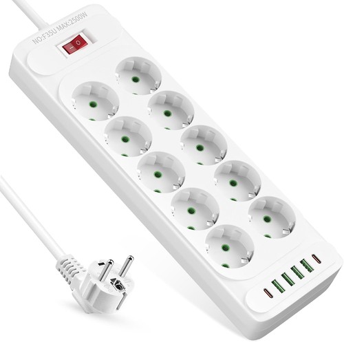 Steckdosenleiste mit schalter - steckdosenleiste,