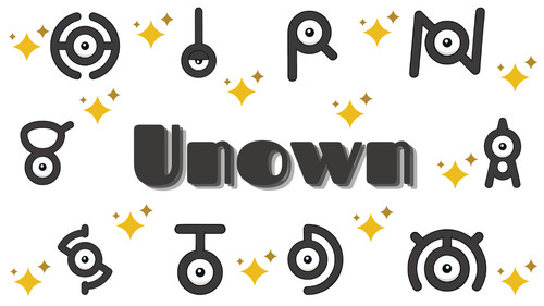 Shiny unown schillernd - ✨shiny,