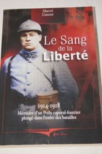 LE SANG DE LA LIBERTE MARCEL