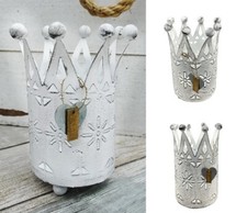 Teelichthalter "Krone"