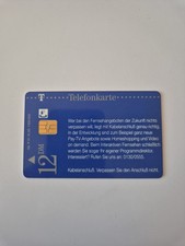 Telefonkarte Telekom Kabelanschluss