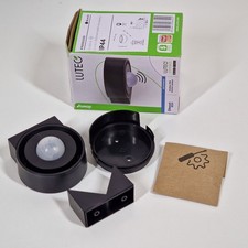 Lutec Bewegungsmelder DANWY Sensor Schwarz Steuerung Außenbeleuchtung Garten