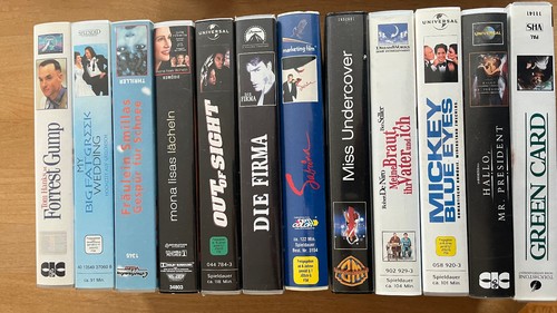 Vhs sammlung konvolut - sammlung, filme