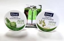 Elina med Gesichtscreme 75ml o. Lippenpflegestift Gesichtspflege Hautpflege