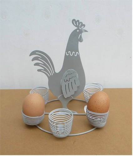 Eierhalter huhn mit eierbecher - eierhalter,