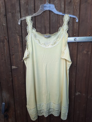 Tredy shirt trägertop - shirt,, trägertop,gelb
