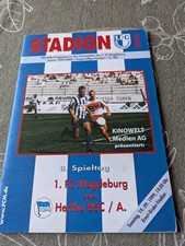 Programm  FC Magdeburg -