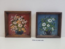 2x Bilder Malerei Stillleben