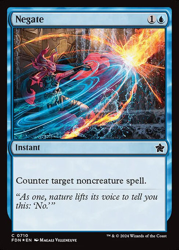 Magic mtg negate sfdn 710 - negate, sfdn-710