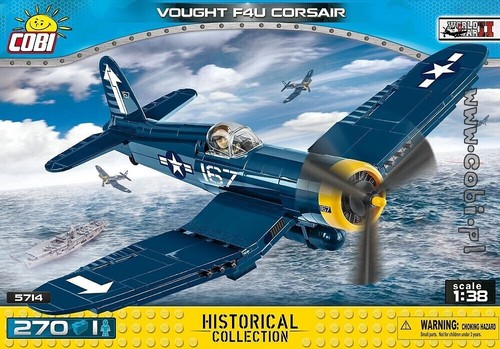 Cobi 5714 vought f4u corsair - vought,