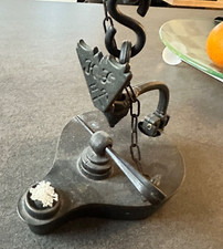 Antike Frosch Bergmannsleuchte