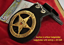 Obsolete police badge