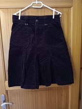 Rock Lila  Gr. 38 Yessica Knielang Kellerfalten Cord