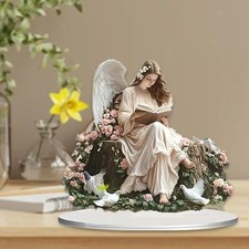 Acryl Engel Fee Dekor Desktop