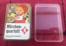 Quartett Märchen 500019 Komplett I.Hand Berliner Spielkarten mit Spielregeln