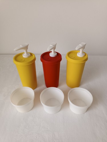 Tupperware spender senf - tupperware,