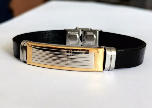 Echt leder armband - leder,