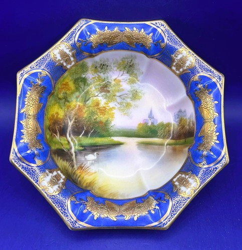 Antike noritake achteckige - noritake,