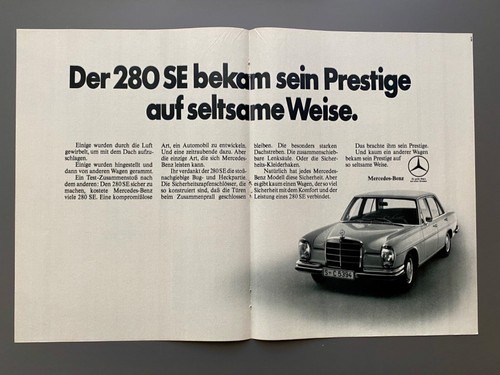 Mercedes 280se w108 oldtimer - mercedes,