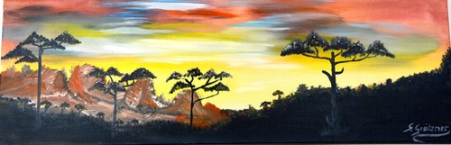 Großes acryl gemälde - acryl, xxl