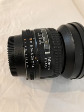 Nikon AF Nikkor 50mm F1.4 D, F