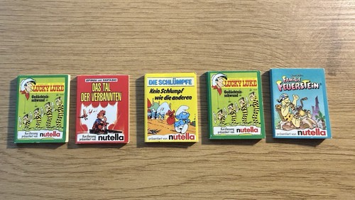 Fünf minibücher nutella - fünf,