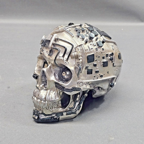 Deko steampunk figur skull - deko,