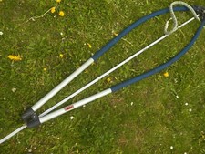 Gabelbaum blau älteres Modell aus den 80er Jahren 170cm mit Startschot