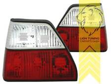 Rückleuchten Heckleuchten für VW Golf 2 rot weiss chrom