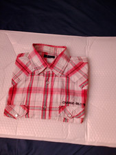 Langarm Hemd von Camargue Druckknöpfe Gr.L. Top zustand. wenig getragen .Herren.