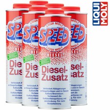6x LIQUI MOLY 5160 Speed Diesel Additiv Zusatz 1 l